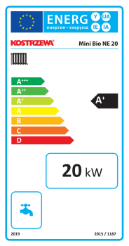 Preview: Pelletkessel KOSTRZEWA MINI BIO 20 kW Pelletheizung